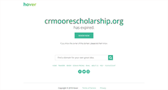 Desktop Screenshot of crmoorescholarship.org